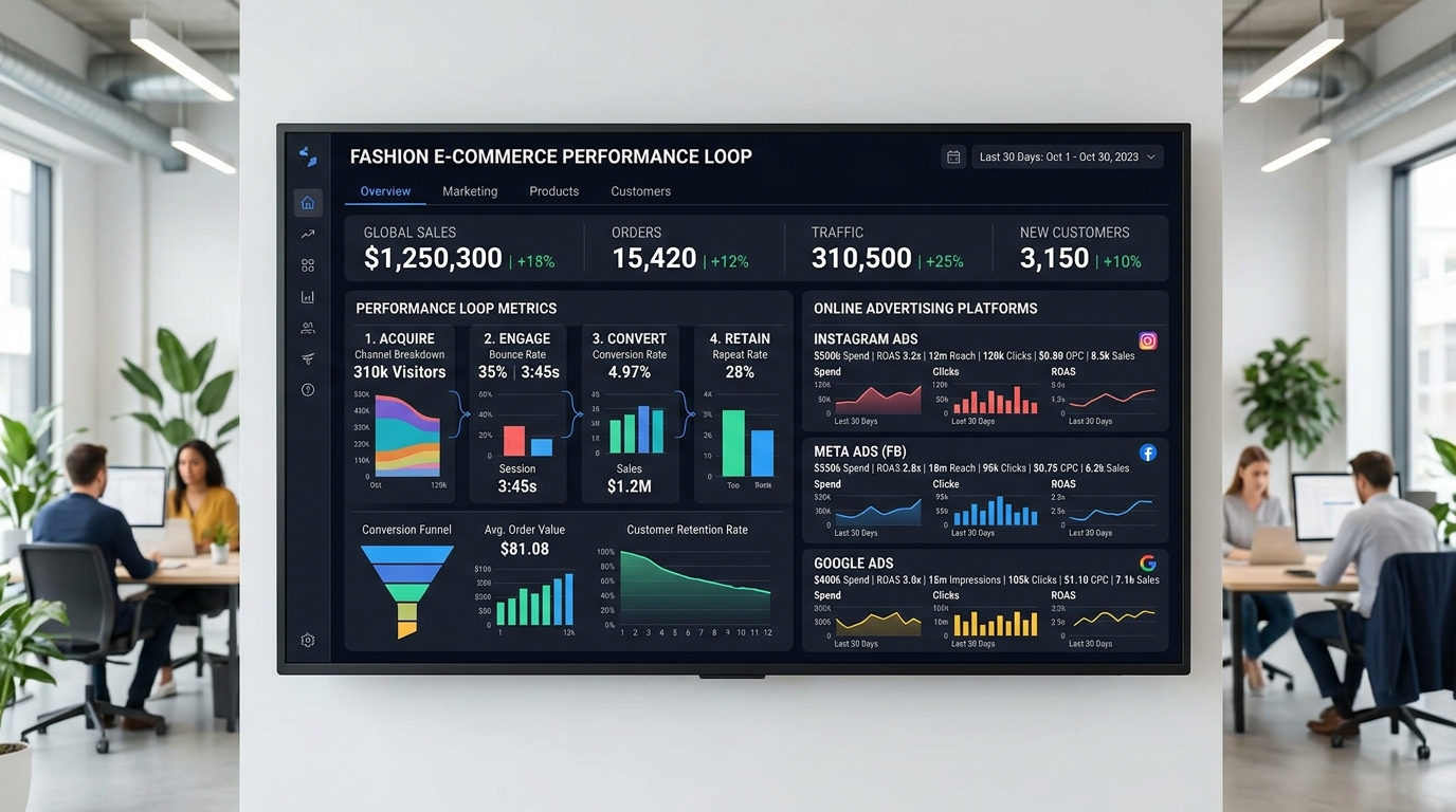 Online Advertising Platforms: The AI EngageReel for Fashion E-Commerce