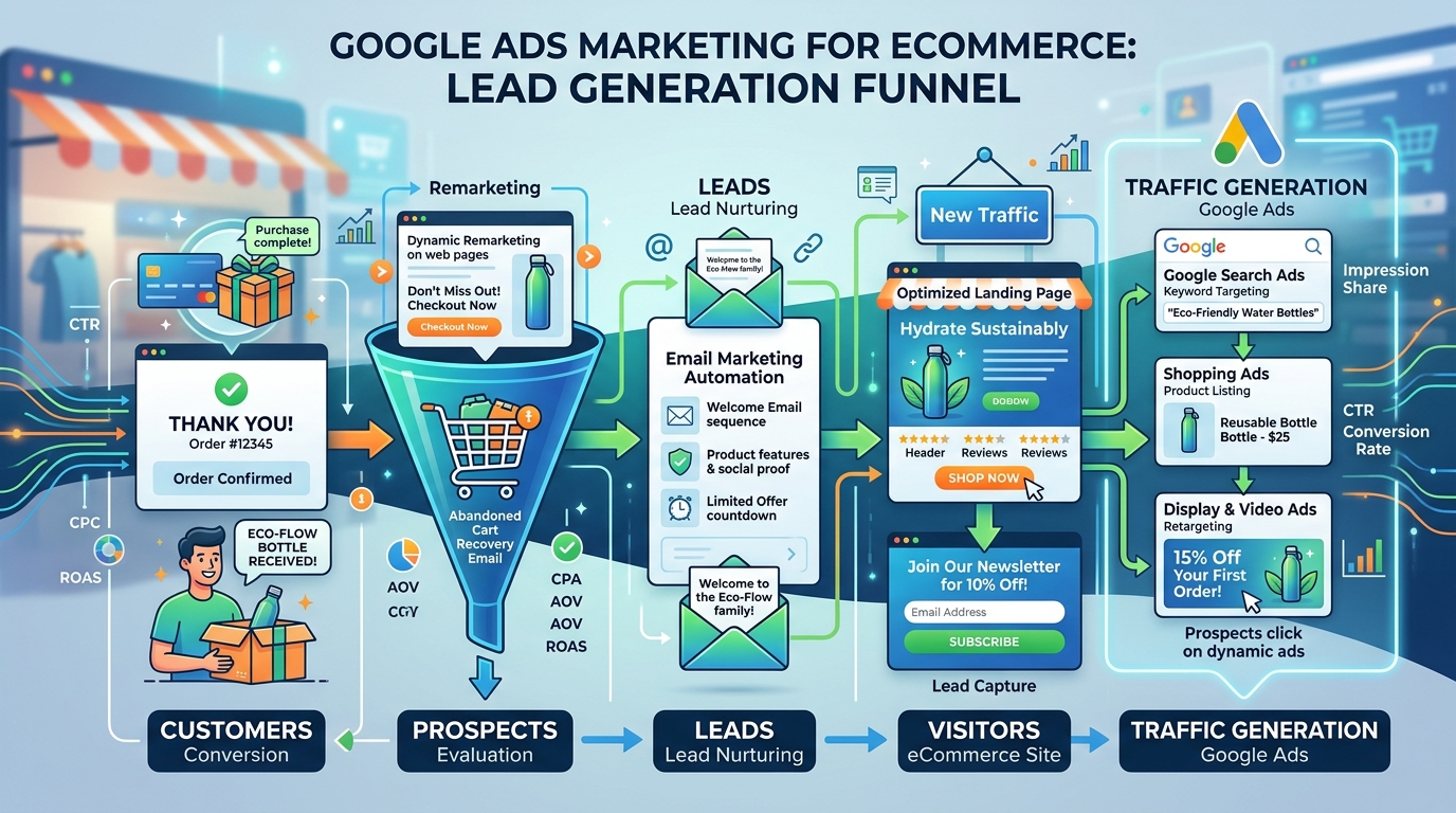 Google Ads lead generation and conversion tracking