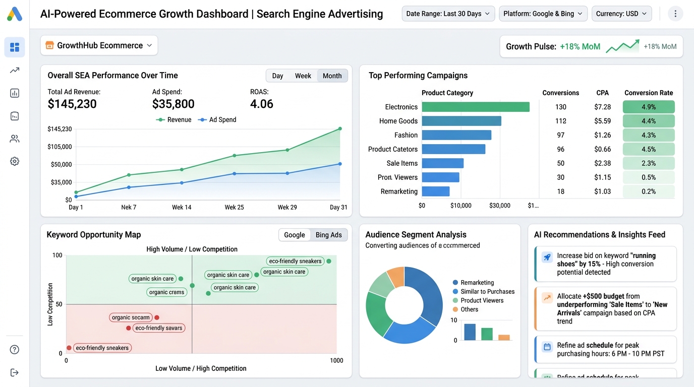 Google Ads for ecommerce scaling strategies