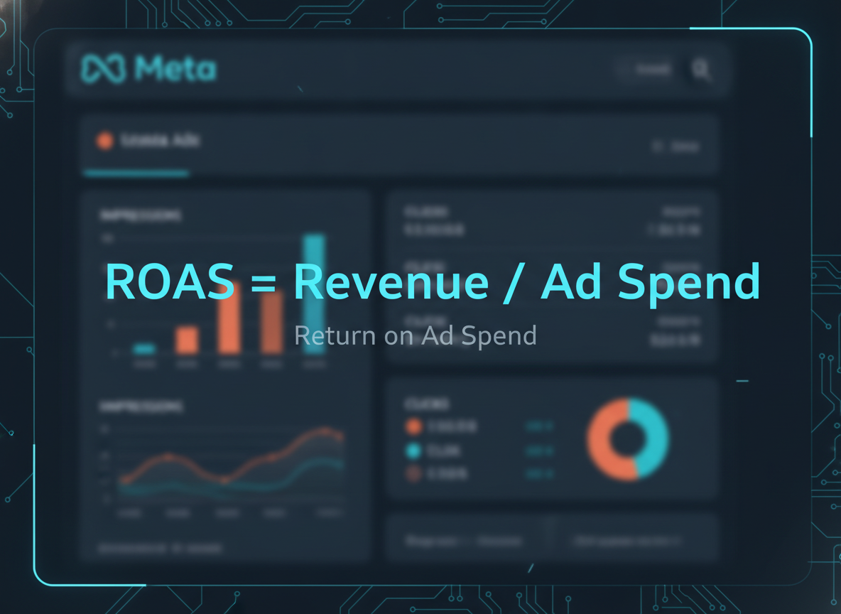 ROAS calculation formula for e-commerce advertising