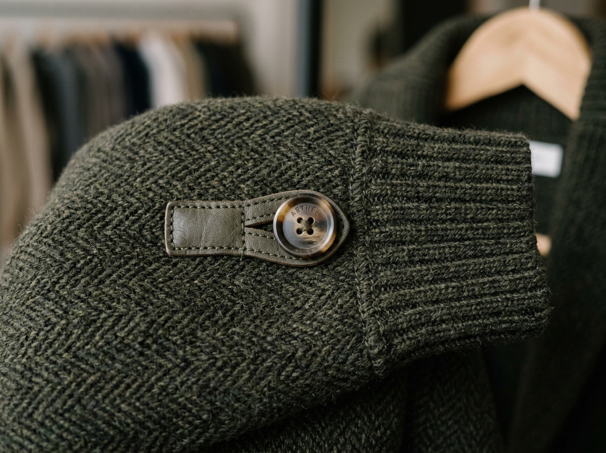 Close up on fabric texture highlighting garment details to refresh visual focus