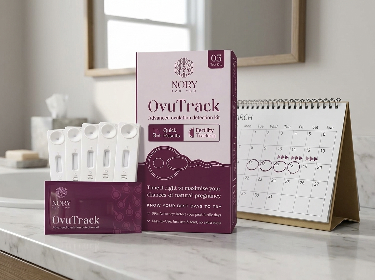 Using an ovulation predictor kit test strip