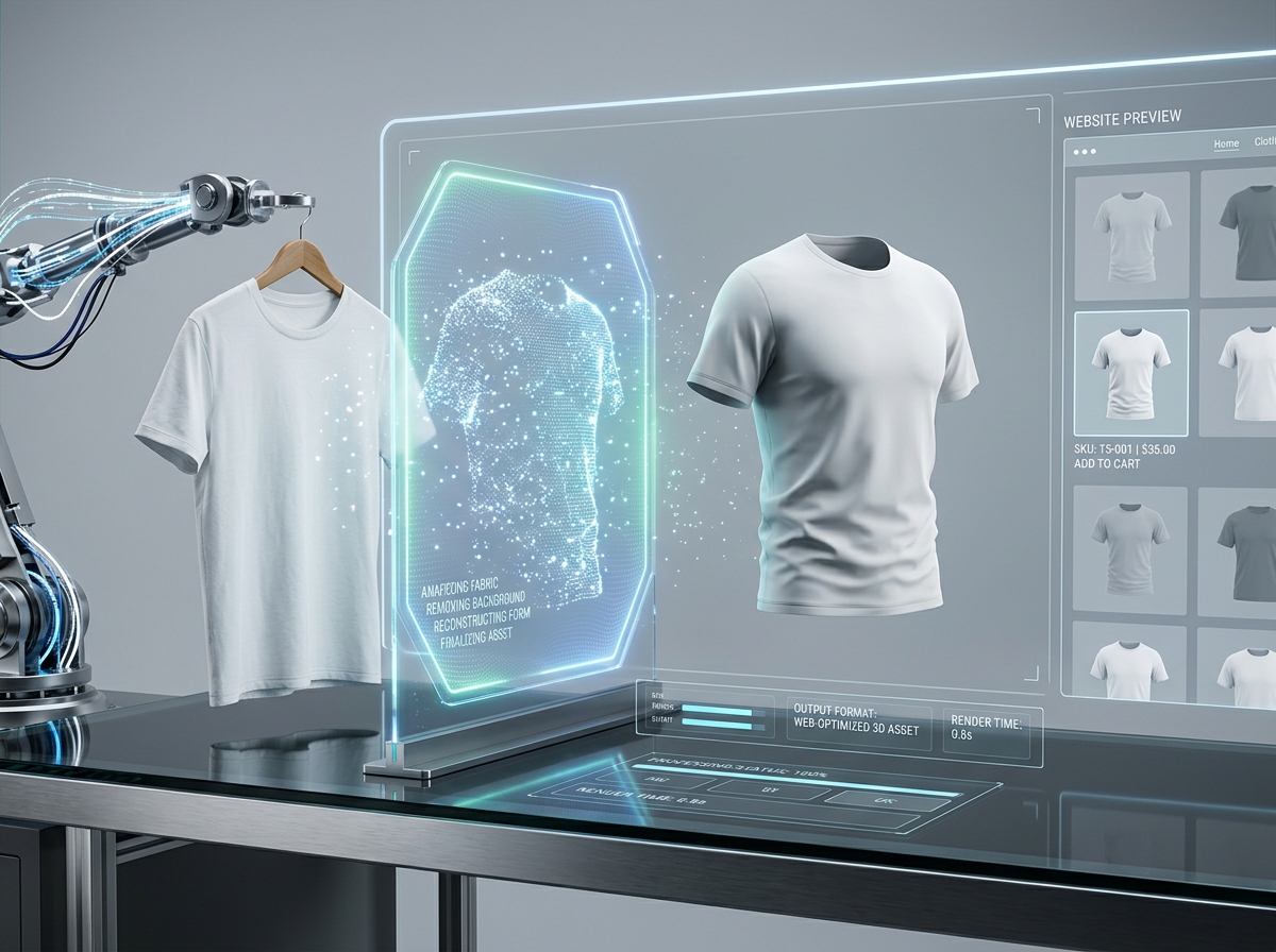 AI fashion imagery workflow pipeline