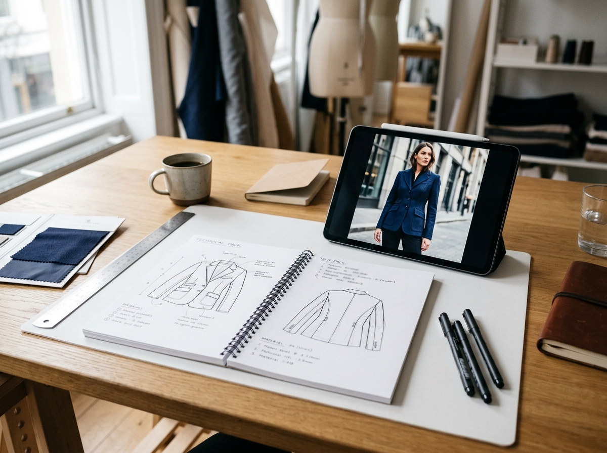Fashion Product Images from Tech Pack: No Photoshoot Needed
