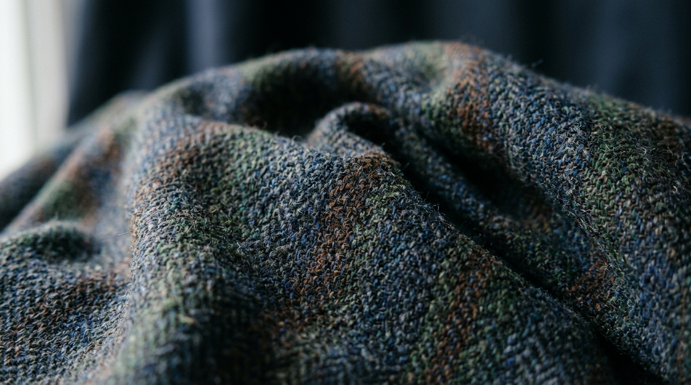 Detailed shot of a fabric's texture, an essential element in a fashion video ad shot list.
