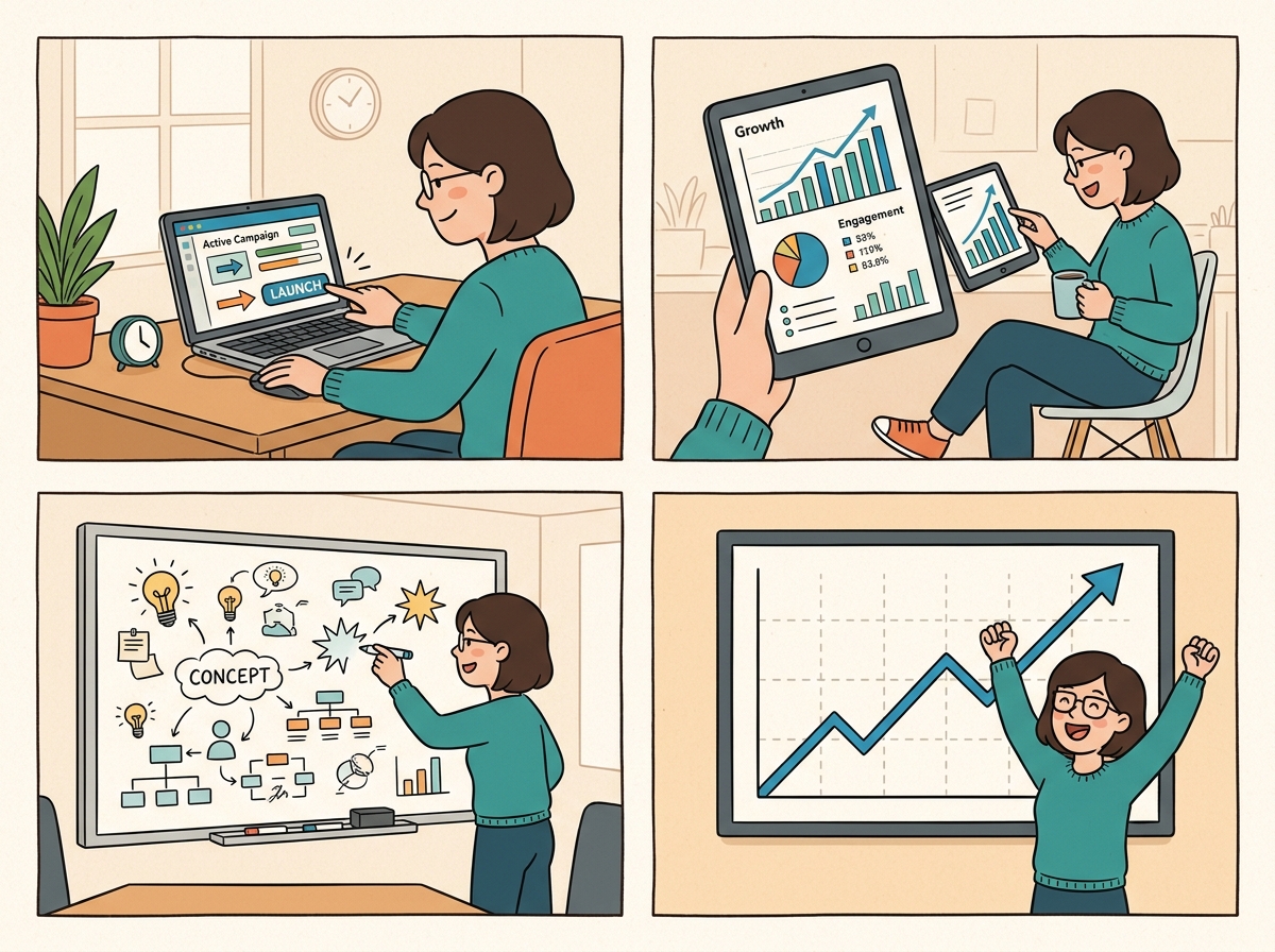 A week by week plan to manage a 10 lakh advertising budget.