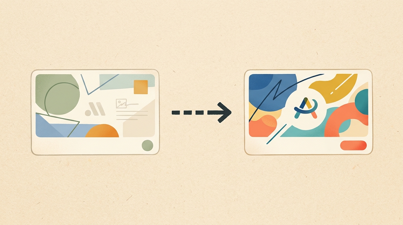 A depiction of creative testing for Meta ads to find winning ad variations.